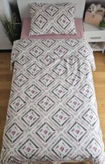 "Розов Сън"       Спален комплект Памук Ранфорс – 3 части