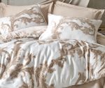 Cottonbox Saten Loren Bej Луксозно спално бельо – 6 части – за спалня - Image 2