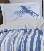 „Hobby Poplin Cascade Mavi“ Спално бельо – 4 части – за спалня - Image 2