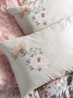 Cottonbox Saten Dalya Pudra Луксозно спално бельо – 6 части - Image 2