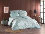 „Hobby Poplin Martha Mint“ Спално бельо – 4 части – за спалня