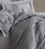 „Hobby Poplin Tully Gri“ Спално бельо – 4 части – за спалня - Image 2