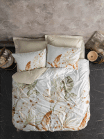 Спално бельо „Luster-Beige“ Cotton box - 6 части