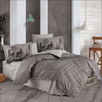 Спално бельо - Hobby "Tully -Coffee" - 4 части