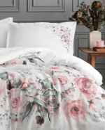 Спално бельо  „Marco Rosa“  - 4 части – Памук Ранфорс - Image 2