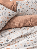 Спално бельо „Oniks-Karamel“ Cotton Box – 4 части – Памук Ранфорс - Image 2