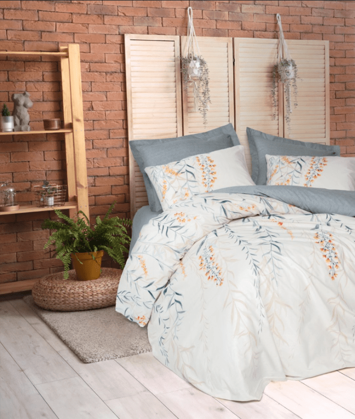 „Flora Orange“ Спален комплект – 5 части – за спалня - Image 1