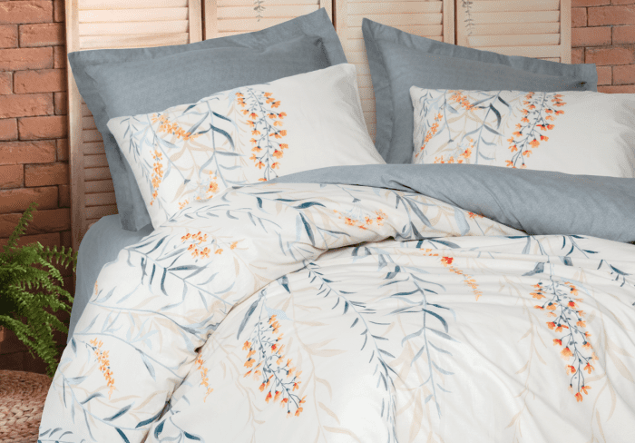 „Flora Orange“ Спален комплект – 5 части – за спалня - Image 2
