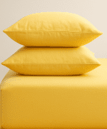 „Слънчево утро“ Долен чаршаф с ластик + 2 калъфки – Памук Ранфорс – за легло 160x200 см - Image 2