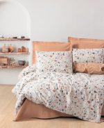 Спално бельо „Oniks-Karamel“ Cotton Box – 4 части – Памук Ранфорс