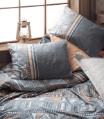 Спално бельо „Adiel“  Cotton Box – 4 части – Памук Ранфорс - Image 2