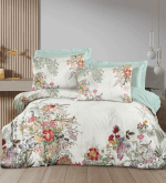 Спално бельо  „Sora Mist“  - 4 части – Памук Ранфорс