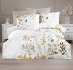 Спално бельо  „Fiora Marble“  - 4 части – Памук Ранфорс