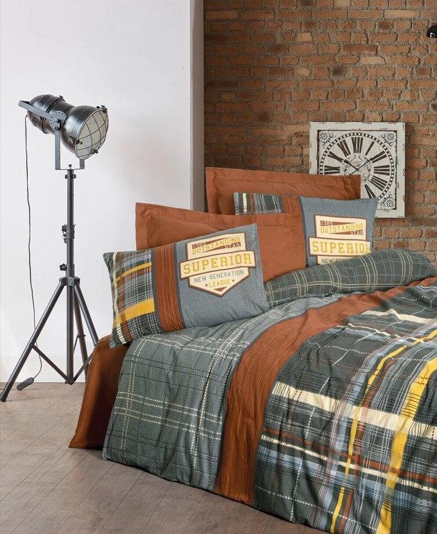 Изображение от WhatsApp на 2025-09-15 в 17.17.07_4534a32c Спално бельо „Ramiro“  Cotton Box – 4 части – Памук Ранфорс - Image 1