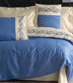 Спално бельо „Amaya Beige“ Cotton box -6 части