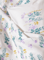 Estiva Twig Mint – Единичен Пике Комплект от 100% Памук - Image 2