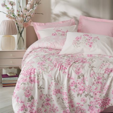 Спално бельо „Floren“  Памук Ранфорс – 4 части