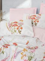 Спално бельо „Lilura Pink"  Cotton Box - 5 части - за спалня - Image 2