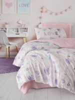 „Lovella“ спален комплект Памук Ранфорс – 3 части – за единично легло