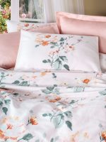 Спално бельо  „Verna“  Family - Памук Сатен -7 части – с 2 единични плика-Cotton box - Image 2