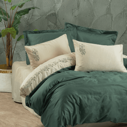 „Andy Green“ Спален комплект Памук Сатен – 6 части – за спалня-Cotton box
