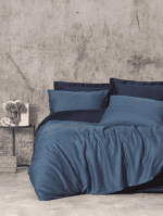 „Smart Bamboo Petrol“  Спален комплект Бамбуков Сатен – 6 части – за спалня-Cotton box