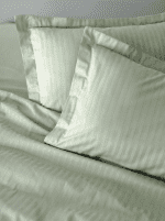 Спално бельо „Stripe Adaçayı“ Family - Памук Сатен -7 части – с 2 единични плика-Cotton box