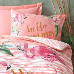 „Hello Summer“ спален комплект Памук Ранфорс – 3 части – за единично легло - Image 2