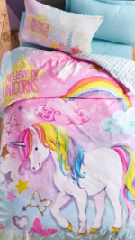 „Dream“  - Детски спален комплект – 100% Памук Ранфорс – 3 части – Единично легло - Image 2