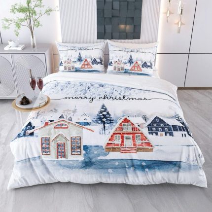 „Christmas Village“ Спален комплект – 6 части – за двойно легло