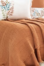 „Linum Kiremit“ комплект Перкал с покривало Муселин – 7части - Image 4