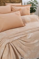 „Edna Somon“ комплект Перкал с покривало Муселин – 6части - Image 2