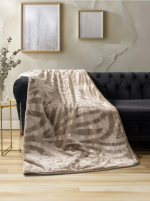 „Emboss Capuccino“ Луксозно одеяло Cotton Box – 220×240 см
