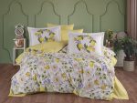 Спално бельо - Hobby „Lemonty - Sarı“ - 4 части