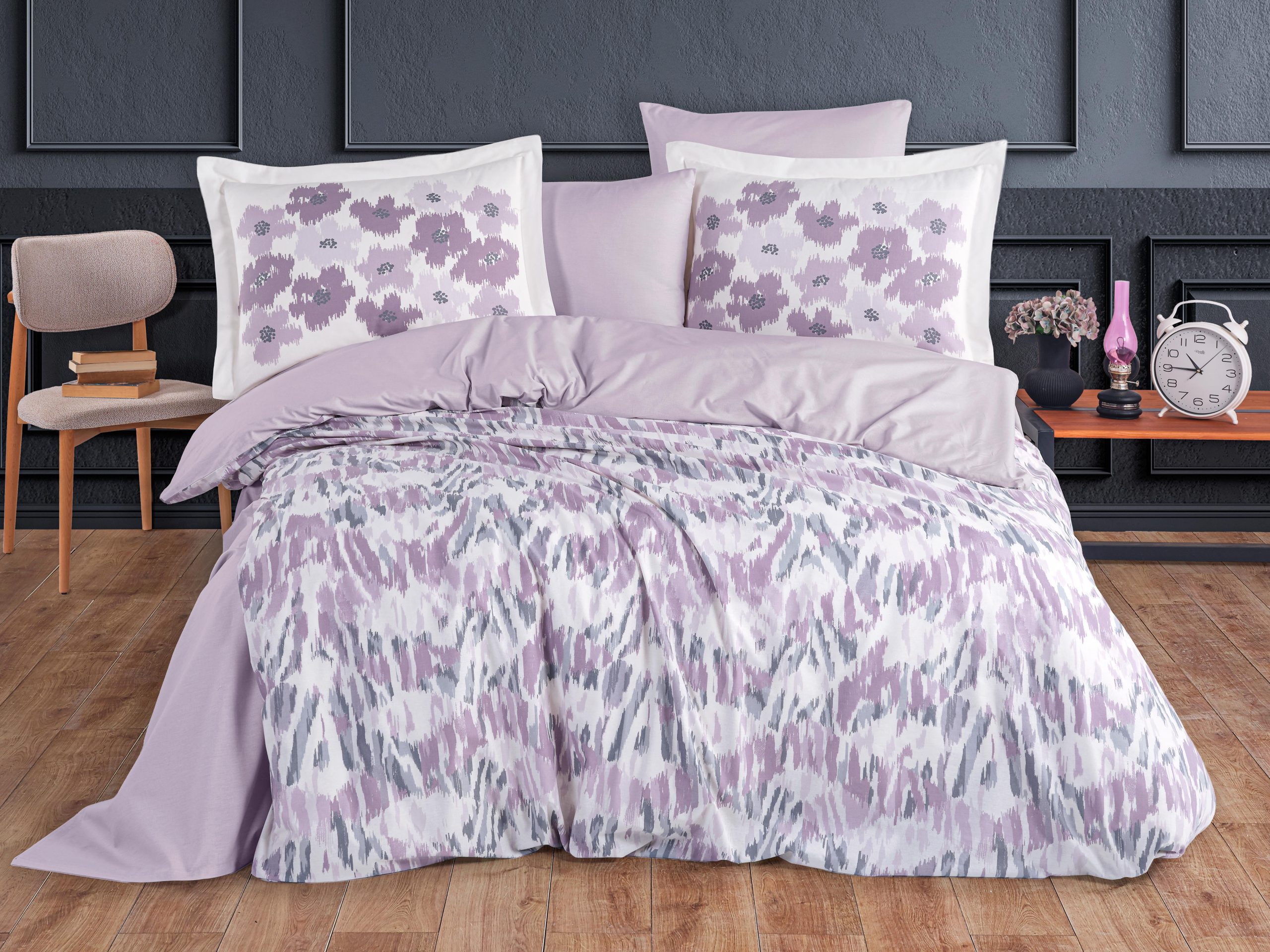 Penny - Lila Спално бельо - Hobby „Penny Lila“ - 4 части - Image 1