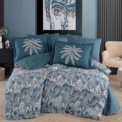 Спално бельо - Hobby „Selene - Petrol“ - 4 части