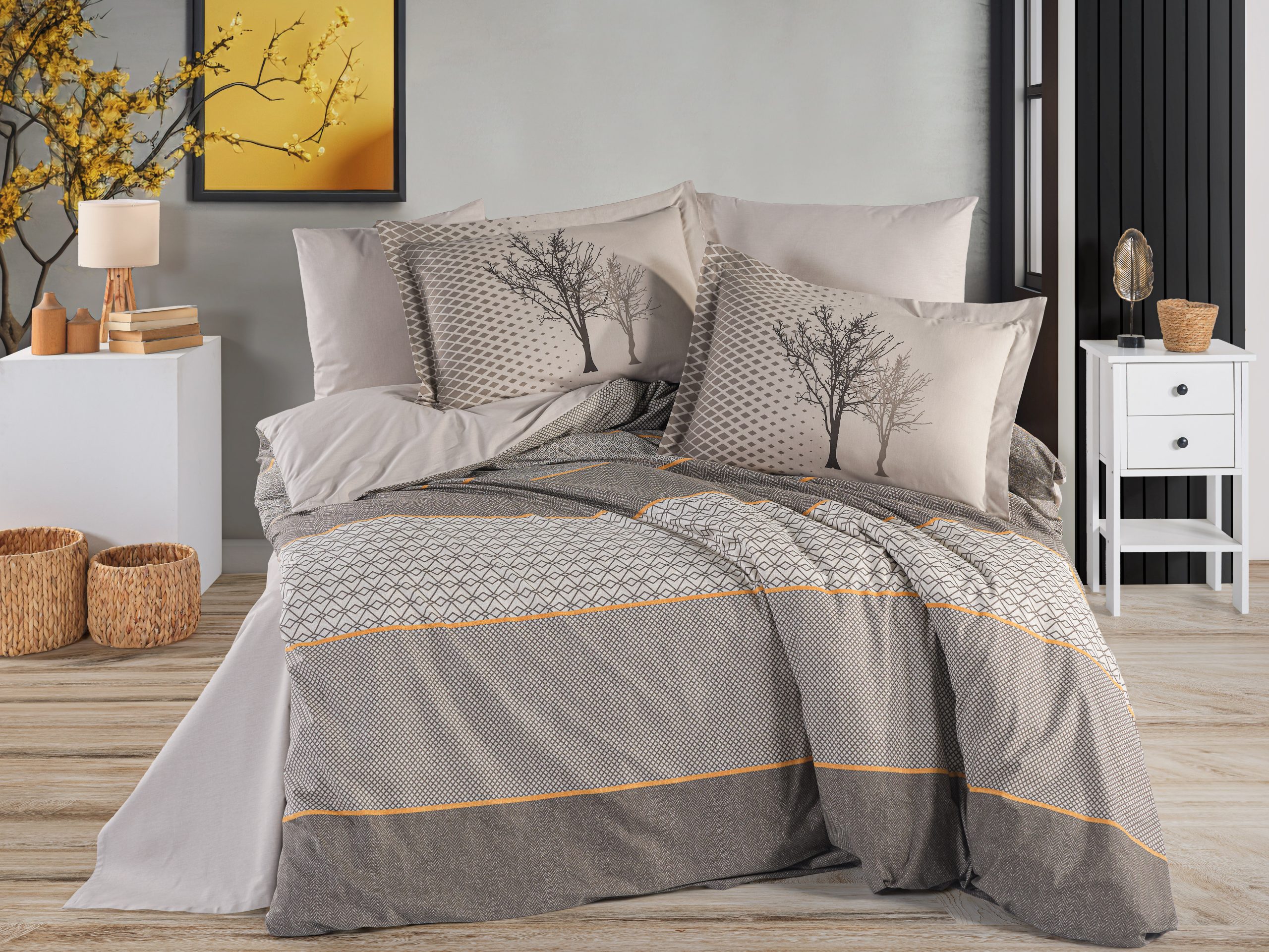 Tanya - Kahve Спално бельо - Hobby „Tanya - Kahve“ - 4 части - Image 1