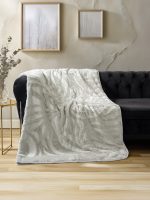 „Emboss Gray“ Луксозно одеяло Cotton Box – 220×240 см