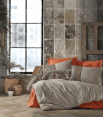 Спално бельо „True Cinnamon“  Памук Ранфорс – 4 части