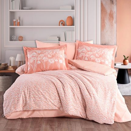 Спално бельо - Hobby „Velura - Terracota“ - 4 части