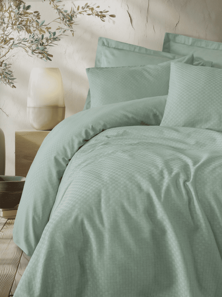 adacayi1 „Plaid Adacayi“ спален комплект Памук Ранфорс – 3 части – за единично легло - Image 1