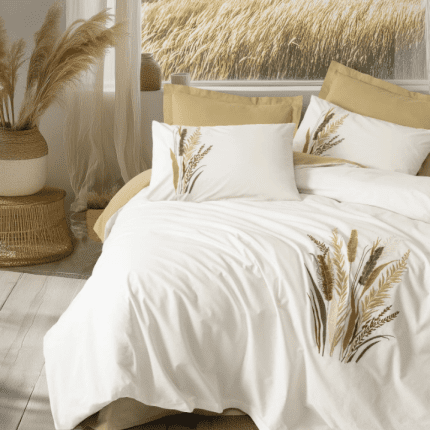 „ALVORA“ Спален комплект Памук Ранфорс – 6 части – за двойно легло | COTTON BOX