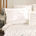 Спално бельо - Hobby  „Spring-Krem“-Памук Поплин – 6 части - Image 2