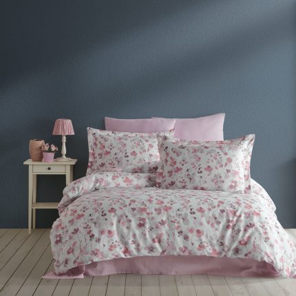 Majoli - Bellini - спално бельо Памук Сатен – 7 части – с 2 единични плика