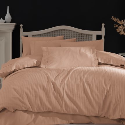 Majoli – Opia Softcrush Ballet - Спалено бельо Памук Сатен - Stonewash – 6 части – за двойно легло