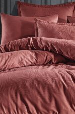 Спално бельо - Clasy - Сатен Жакард „Arata Kiremit“ - 6 части – за спалня - Image 3