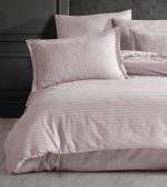 Спално бельо - Clasy - Памучен Сатен  „Taş“ - (Stone Beige) - 6 части – за спалня - Image 2