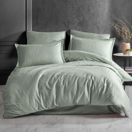 Спално бельо - Clasy - Памучен Сатен  „Ada Cayi“ - 6 части – за спалня