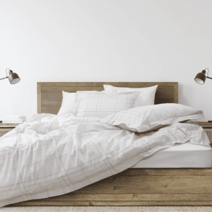 Луксозен спален комплект с 2 завивки-Majoli "Ruth solid" , 100% памук ранфорс