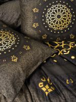 Спално бельо “Takımı Togay Antrasit” -  Palace Saten 300TC - Cotton Box- Памук сатен-6 части - Image 3